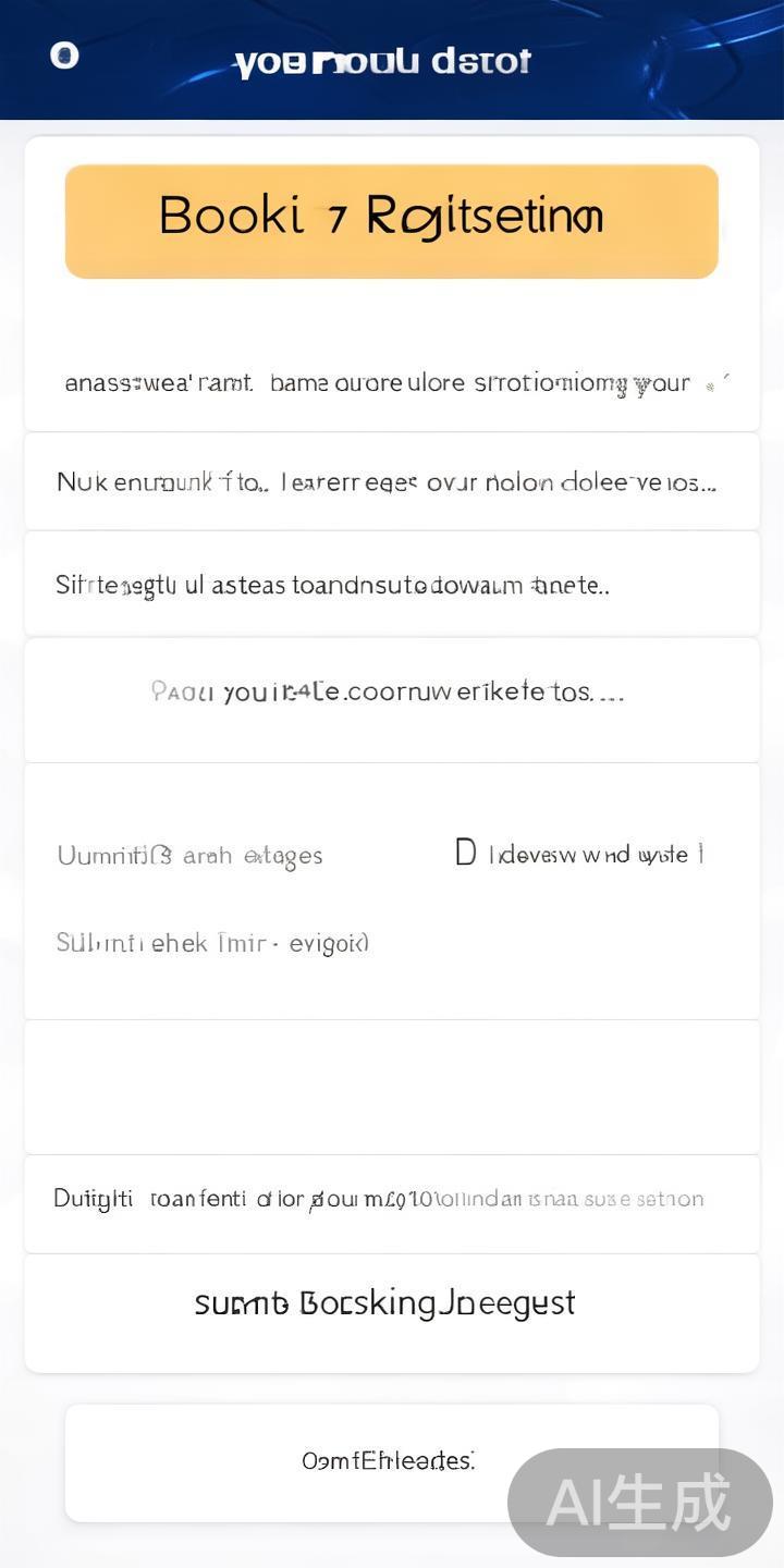 在赛事详情页面，通常会有“预约报名”按钮。点击后，